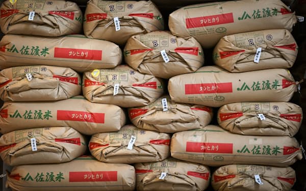 農林水産省は味噌や日本酒向けの備蓄米放出を視野に入れる（神奈川県内）=一部画像処理しています